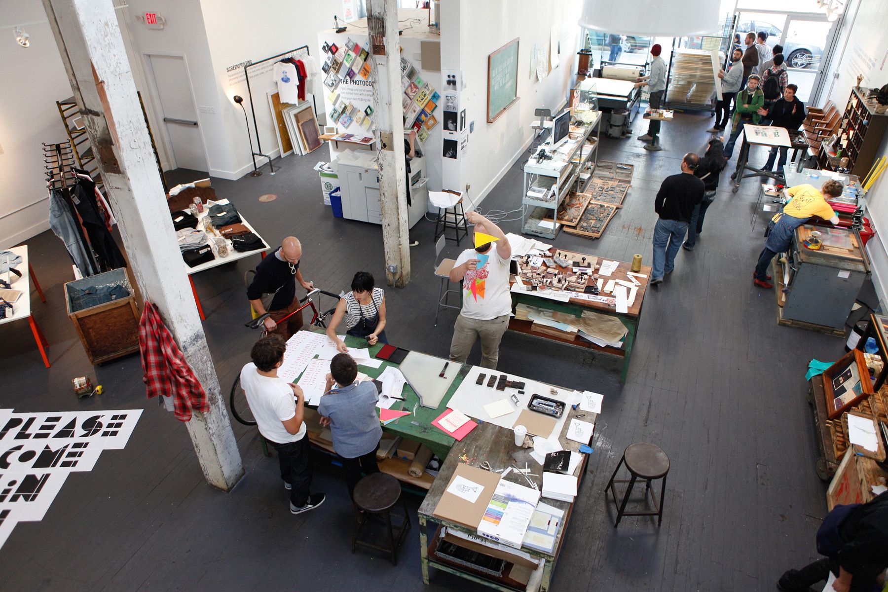 A Post Family workshop