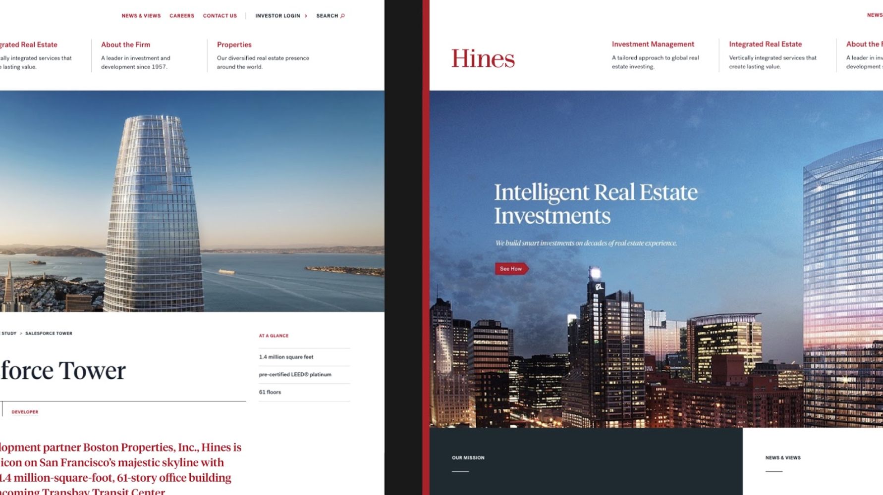 One Design Company work for Hines